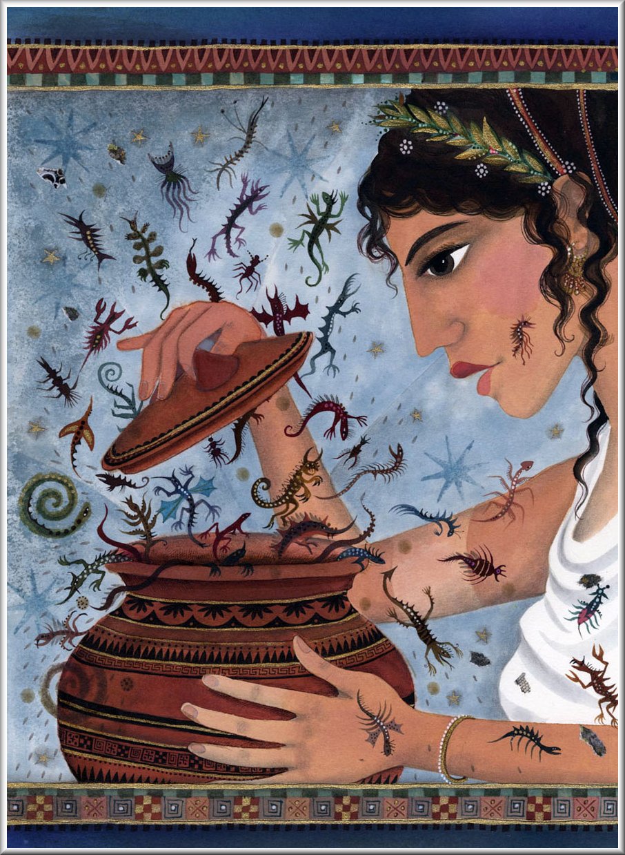 Hope” in ancient Greek: Pandora and the Greek goddess Elpis